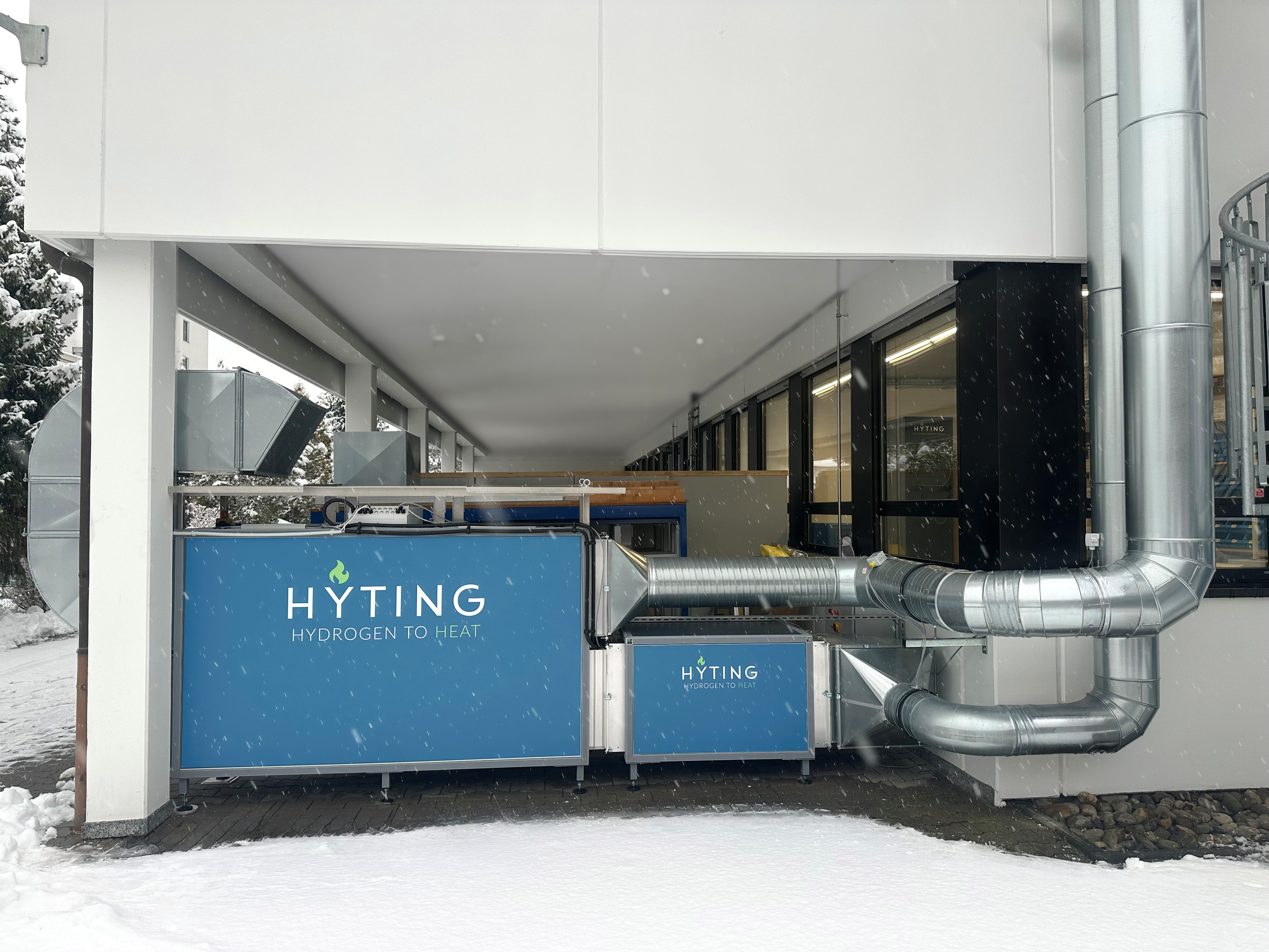 World's First Catalytic Hydrogen Air-Heating System Commissioned at Customer Site by HYTING